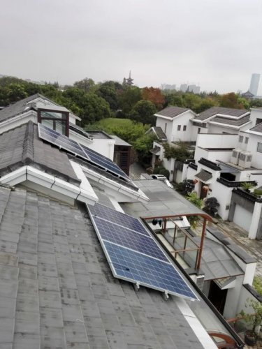 苏州智园小区 6千瓦太阳能发电项目